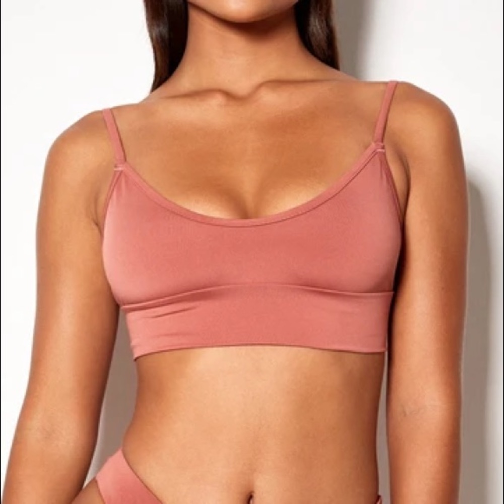 NWT gooseberry seaside crop bikini top